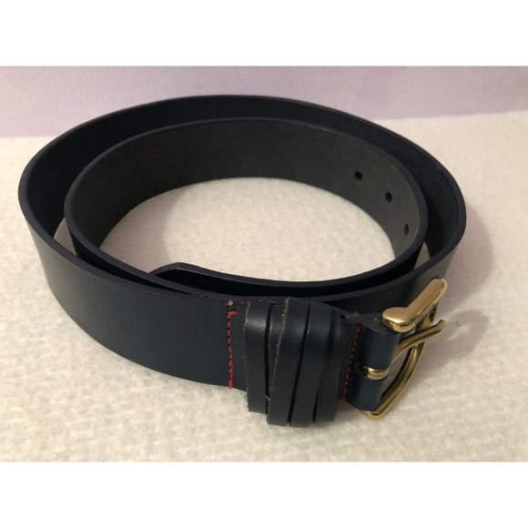 Tommy Hilfiger Dark Blue Belt Handcrafted 45" - Picture 2 of 4